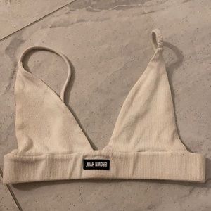 JOAH BROWN XS/S thermal cotton bra almost perfect condition!